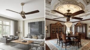 Qual é Melhor: Ventilador de Teto 3 ou 4 Pás?