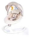 Cadeira de descanso e balanço bebê musical automatico cor branco liso