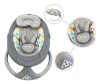 Cadeirinha De Balanço Automático Musical Clingo Happyful Cor Cinza