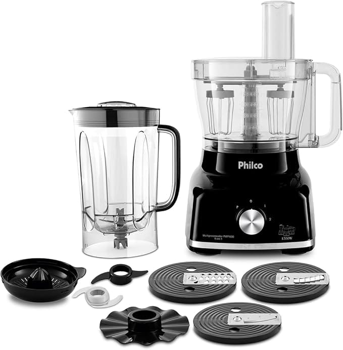 Multiprocessador Philco PMP1600P 9 em 1 preto