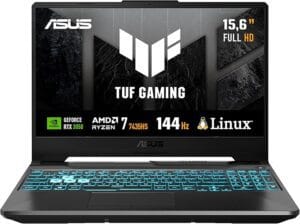 Notebook ASUS TUF Gaming A15, RTX 3050, AMD RYZEN 7, 8 GB, 512 GB