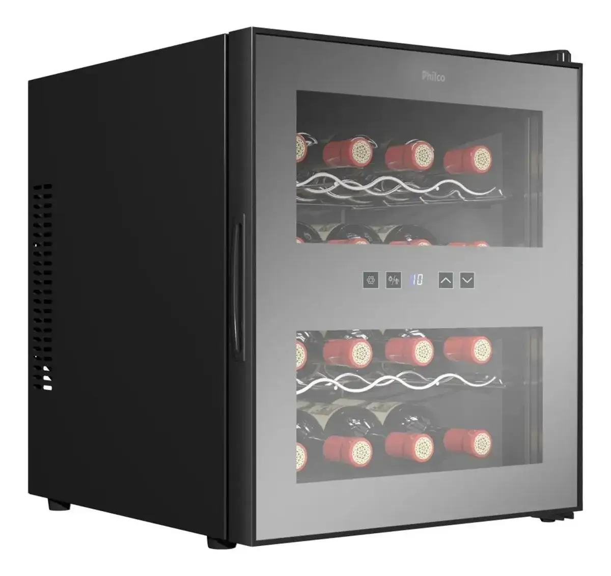 Adega Pad16e Com Display Digital 16 Garrafas Philco Bivolt