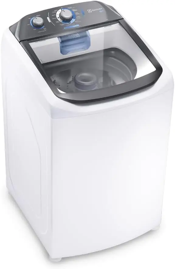 Máquina de lavar Electrolux 13kg branca Cesto Inox LDA13 com máxima diluição