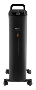 Aquecedor a óleo Philco PAQ1520P em formato de torre na cor preta