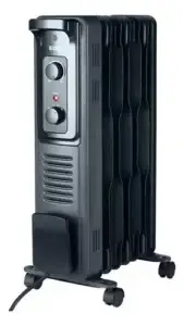 Aquecedor elétrico a óleo Eos EAQ02O na cor preta