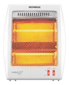 Aquecedor elétrico Mondial Comfort Air III nas cores branco e cinza