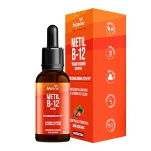 Bigens Metil B12 gotas sublinguais frutas vermelhas