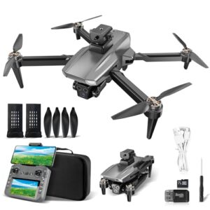 Drone L930 4K mini controle remoto 2 baterias bolsa de transporte