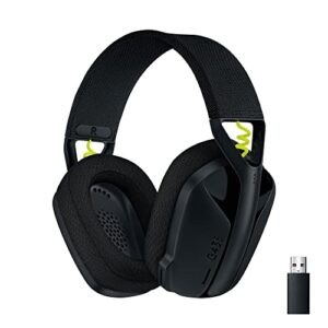 Headset Logitech G435 LIGHTSPEED Wireless Bluetooth preto