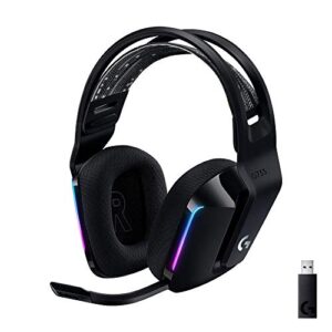 Headset Logitech G733 LIGHTSPEED Wireless RGB preto