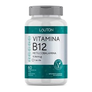 Lauton Vitamina B12 Metilcobalamina 60 comprimidos