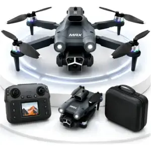 MAX Y3 Ultra drone dobrável 4K brushless desvio obstáculos LED