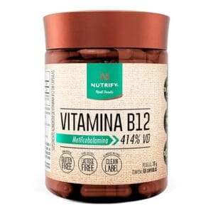 Nutrify Vitamina B12 Metilcobalamina 60 capsulas