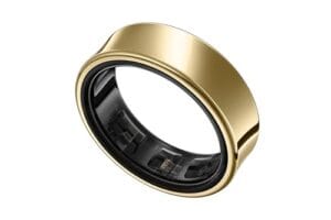 Samsung Galaxy Ring titânio smart ring biossensor temperatura acelerômetro