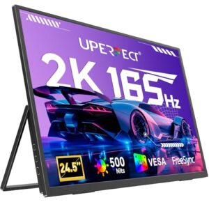 UPERFECT 24.5 2K 165Hz FreeSync HDR IPS monitor portátil gamer
