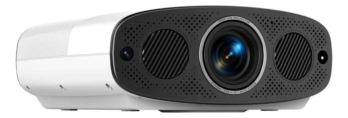 Projetor Vevshao A22 Full HD 1080p 1000 ANSI lúmens branco