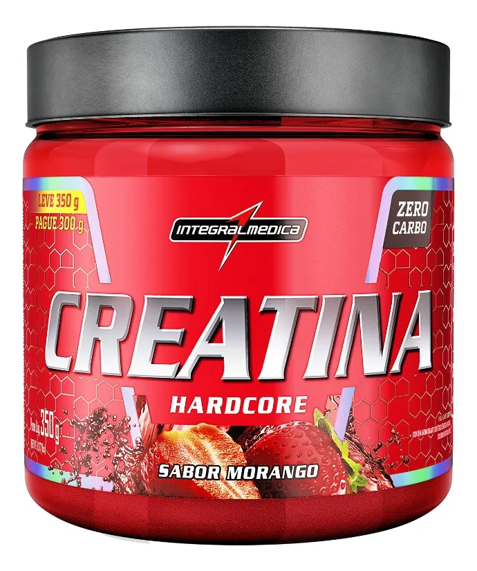 Creatina 100% pura Integralmedica 300g sem sabor